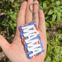 Baseball Mama Keychain