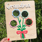 ACRYLIC Mom Grandma Your Love Gives Us The Roots To Grow Sign