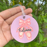 Ballet Shoes Bag Tag