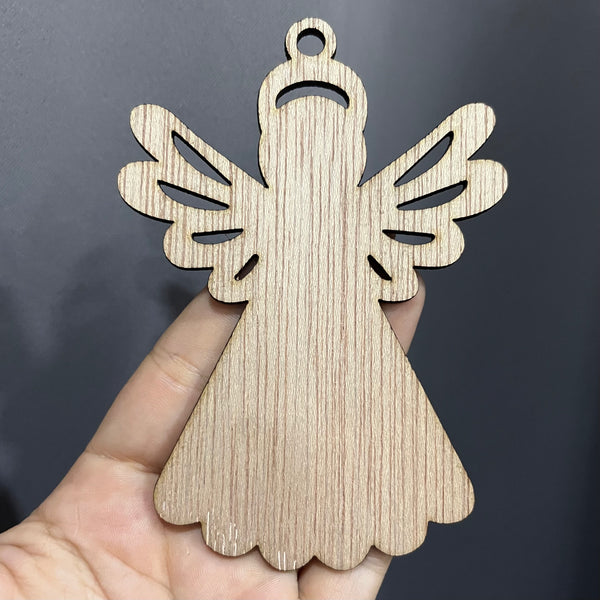 Angel Ornament Maranti Wood