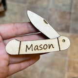 Personalized Wood Knife