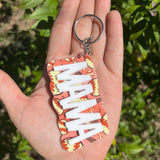 Softball Mama Keychain