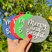 Merry And Bright Ornament