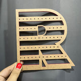 Alphabet Letter Earring Stand Holder