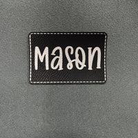 Custom Leather Patch WITHOUT Adhesive