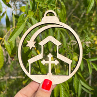 Church With Star Faith Ornament