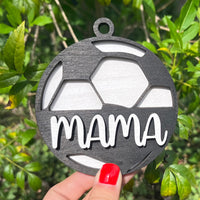 Soccer Mom Car Charm