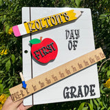 First Day Of School Interchangeable Sign