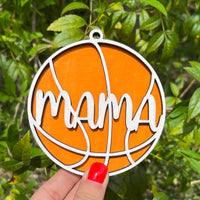 Basketball Mom Car Charm