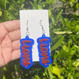 Mascot Layered Dangle Earrings