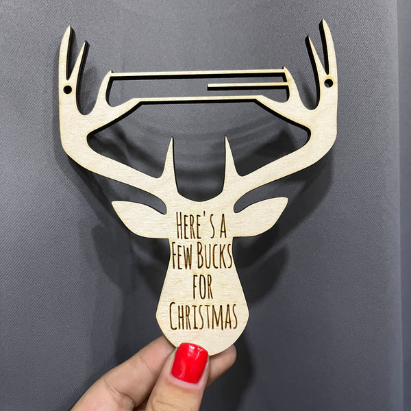 Here’s A Few Bucks For Christmas Money Holder Ornament