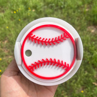 Baseball Tumbler Topper