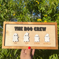 The Boo Crew Ghost Sign