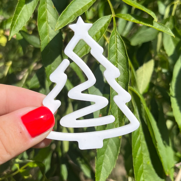 Christmas Tree Acrylic Bookmark $1 SALE