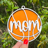 Basketball Mom Car Charm