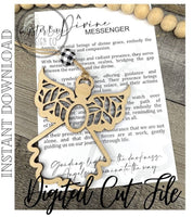 A Divine Messenger Angel Car Charm