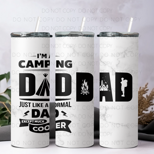 I'm A Camping Dad 20oz Tumbler