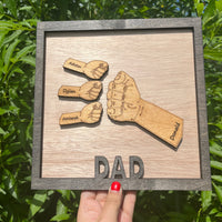 Dad Fist Sign