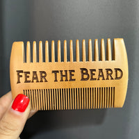 Fear The Beard Beard Comb