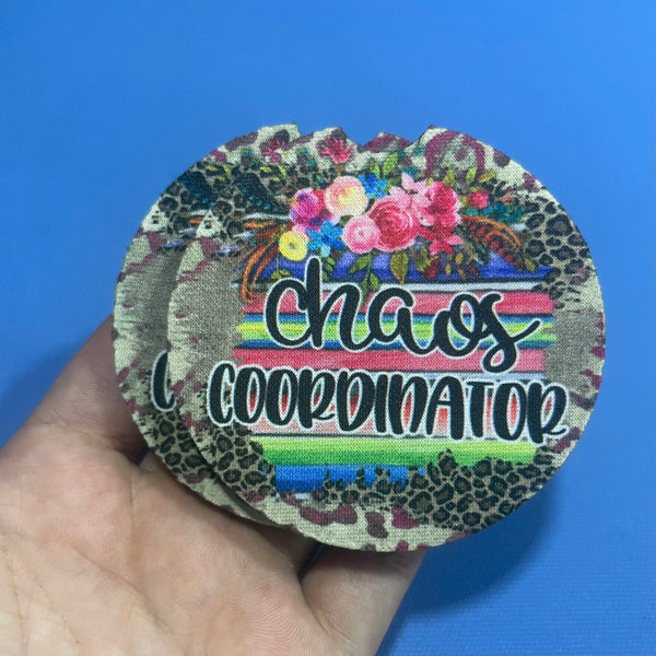 Chaos Coordinator Car Coasters