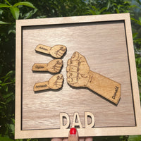 Dad Fist Sign