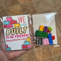 We Were Built To Be Friends Valentine’s Day Blocks