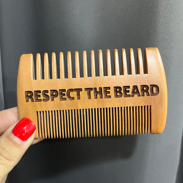 Respect The Beard Beard Comb