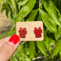 Christmas Present Stud Earrings