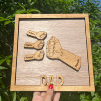 Dad Fist Sign