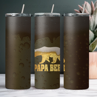 Papa Beer 20oz Tumbler