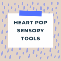 Heart and Easter Pop Sensory Tools