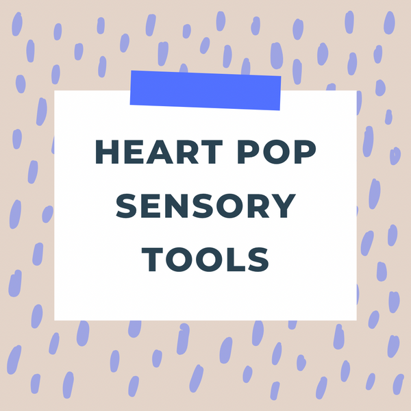 Heart and Easter Pop Sensory Tools