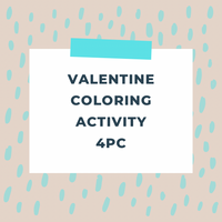 Valentine Coloring Activity