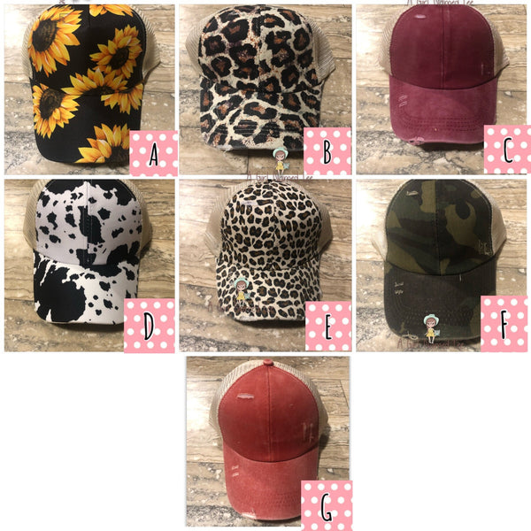 Ponytail Caps WHOLESALE