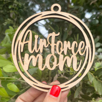 Air Force Mom Car Charm