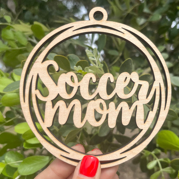 Soccer Mom Car Charm