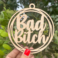 Bad Bitch Car Charm