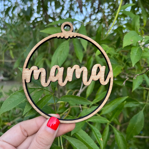 Mama Ornament Car Charm