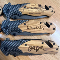 WHOLESALE Personalized Father’s Day Tools Knives Knife