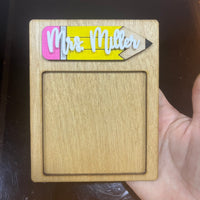 Pencil Sticky Note Holder