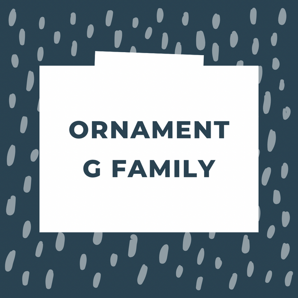 Ornament G Family