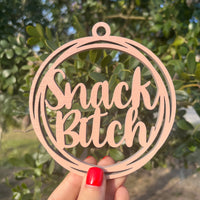 Snack Bitch Car Charm